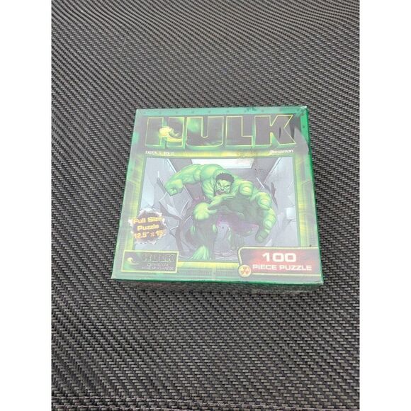 Pressman Other - Marvel Hulk Puzzle - Pressman 2003 - 12.5” x 15” - Ages 5-8 - SEALED New In Box